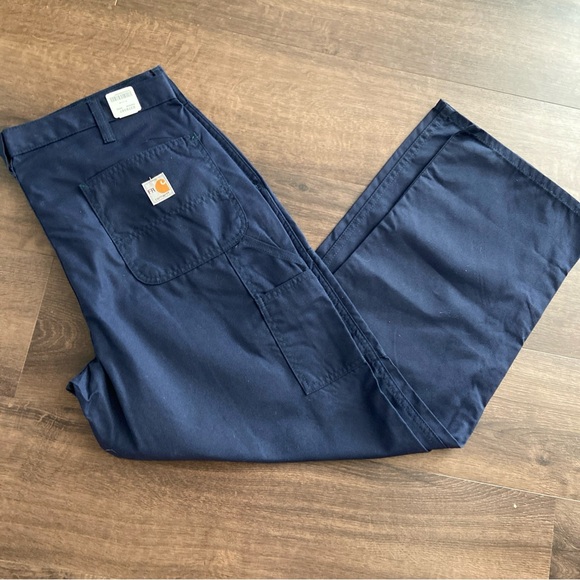 Carhartt FR Work Pants 73478-20 Arc Flash CAT2 ATPV 10 Navy 36x32